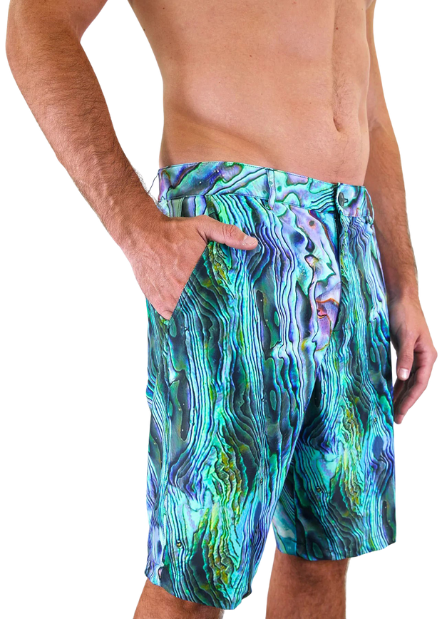 Woven Calisto Short - Mother of Pearl