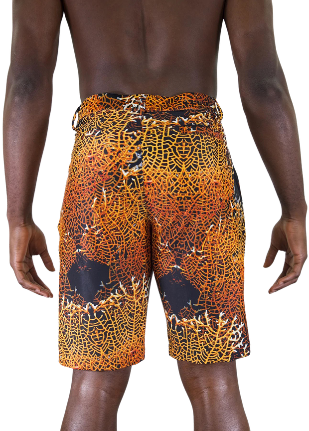 Knit Calisto Short - Fire Coral