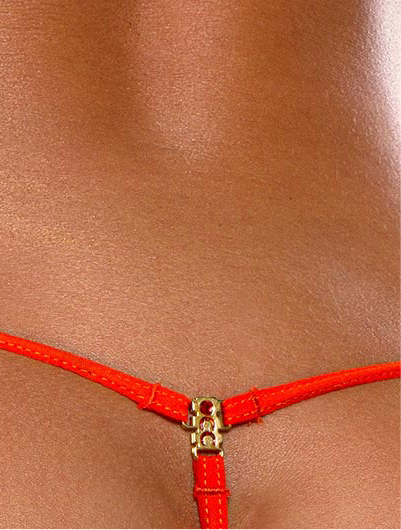 ROR THONG PANTY - ORANGE