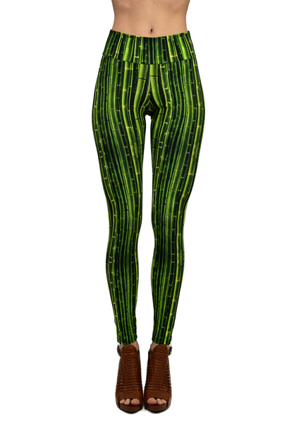 LEDA MID RISE LEGGING MID - BAMBOO