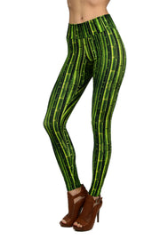 LEDA MID RISE LEGGING MID - BAMBOO