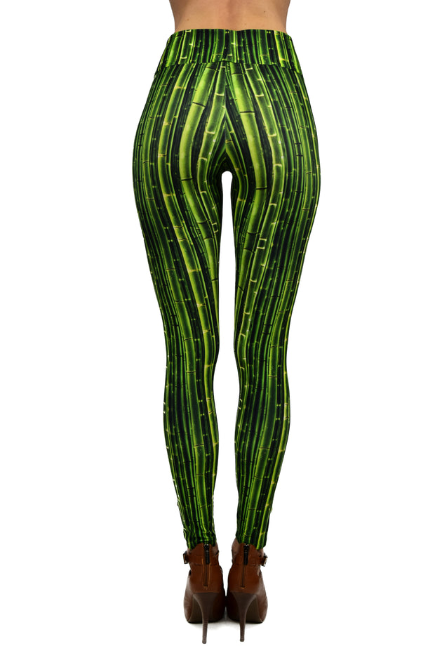 LEDA MID RISE LEGGING MID - BAMBOO