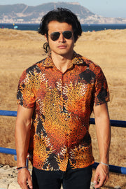 TERRA SHIRT - FIRE CORAL