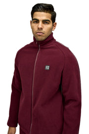 ACID - SPORTLINE DRIVER JACKET - FLEECE - BURGUNDY