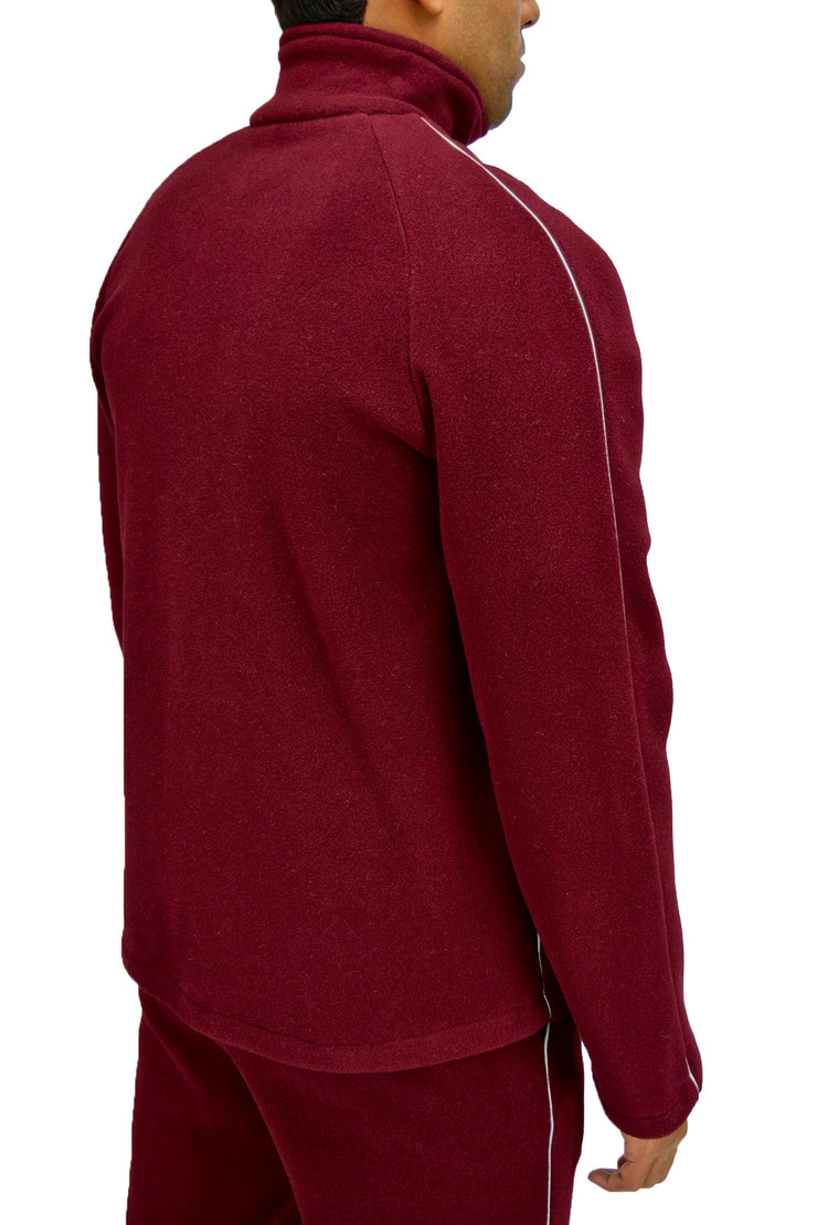 ACID - SPORTLINE DRIVER JACKET - FLEECE - BURGUNDY
