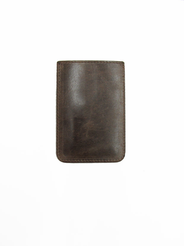 ACID Leather Wallet Distressed Brown