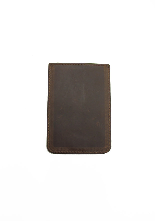 ACID Leather Wallet Walnut Brown