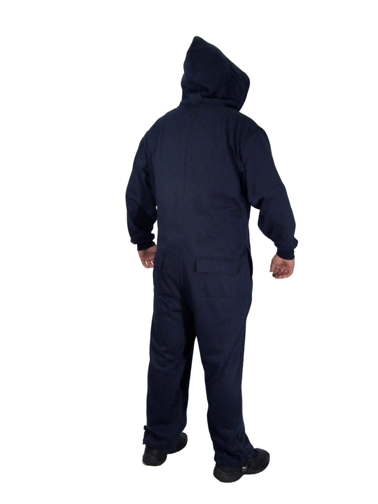 ROR Mens BEARHUG Hoodie Jumpsuit - INK BLUE