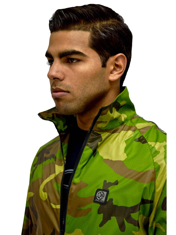 ACID - SPORTLINE DRIVER JACKET - NYLON - WOODLAND CAMO