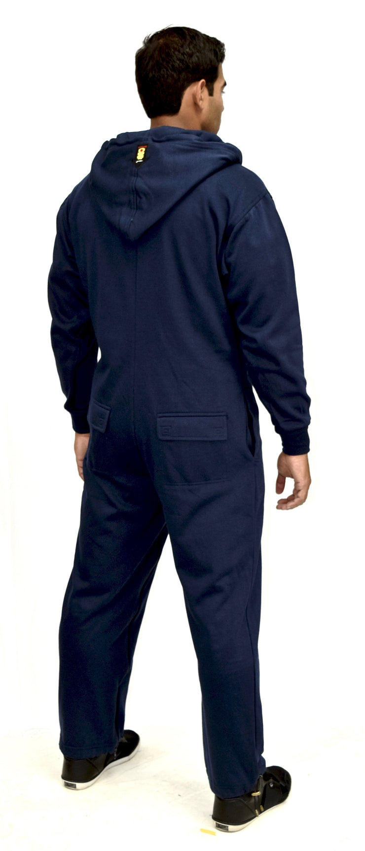 ROR Mens BEARHUG Hoodie Jumpsuit - INK BLUE