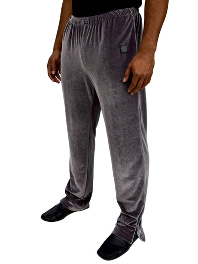 ACID - SPORTLINE DRIVER PANTS - VELOUR - SILVER