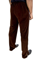 ACID - SPORTLINE DRIVER PANTS - VELOUR - CHOCOLATE BROWN