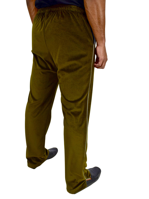 ACID - SPORTLINE DRIVER PANTS - VELOUR - OLIVE