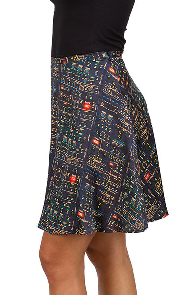 FENIA SILK SKIRT -  FLIGHT CONTROL