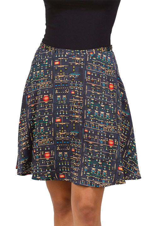 FENIA SILK SKIRT -  FLIGHT CONTROL