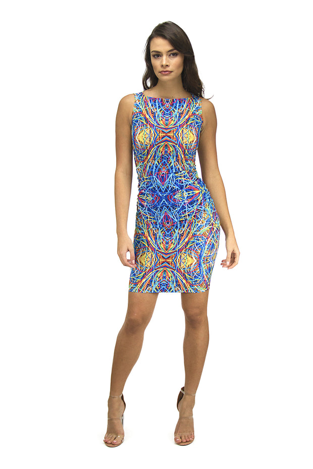 LUNA DRESS - COLORFUL WIRES