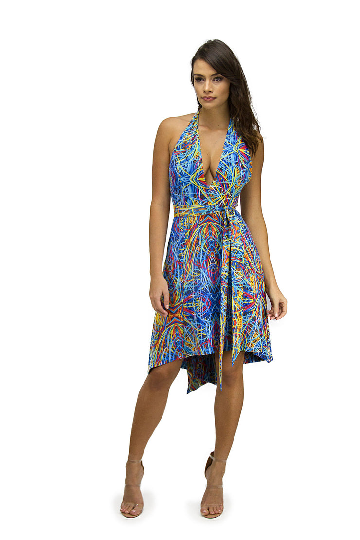 HYDRA DRESS - COLORFUL WIRES