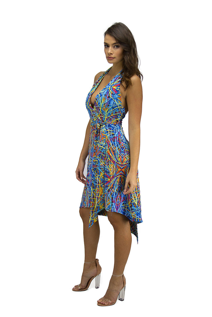 HYDRA DRESS - COLORFUL WIRES