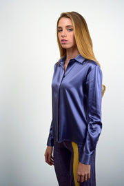 DIONE BLOUSE SOLID - SLATE