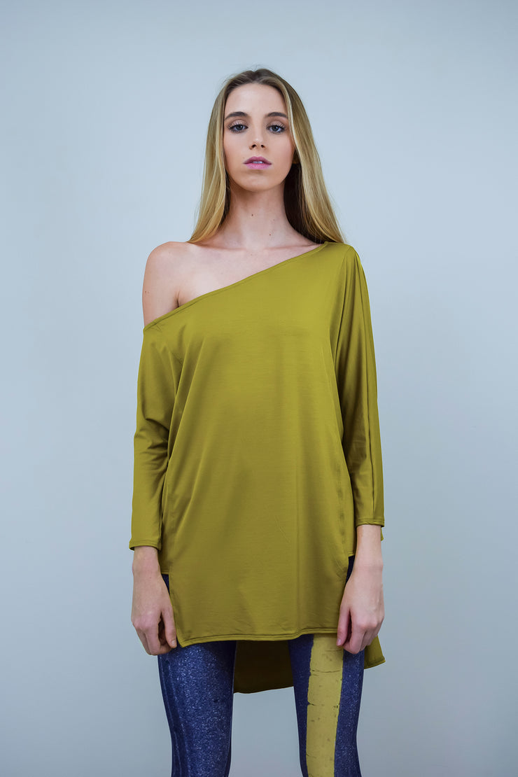 Slice Tee - Tea Leaf