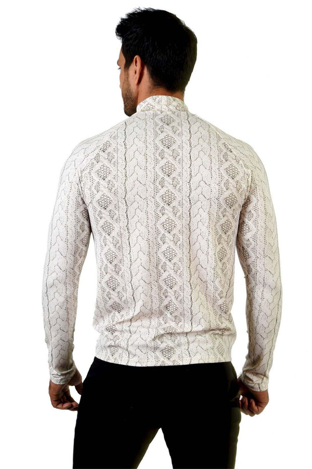 HALCYONE SHIRT - CABLE KNIT