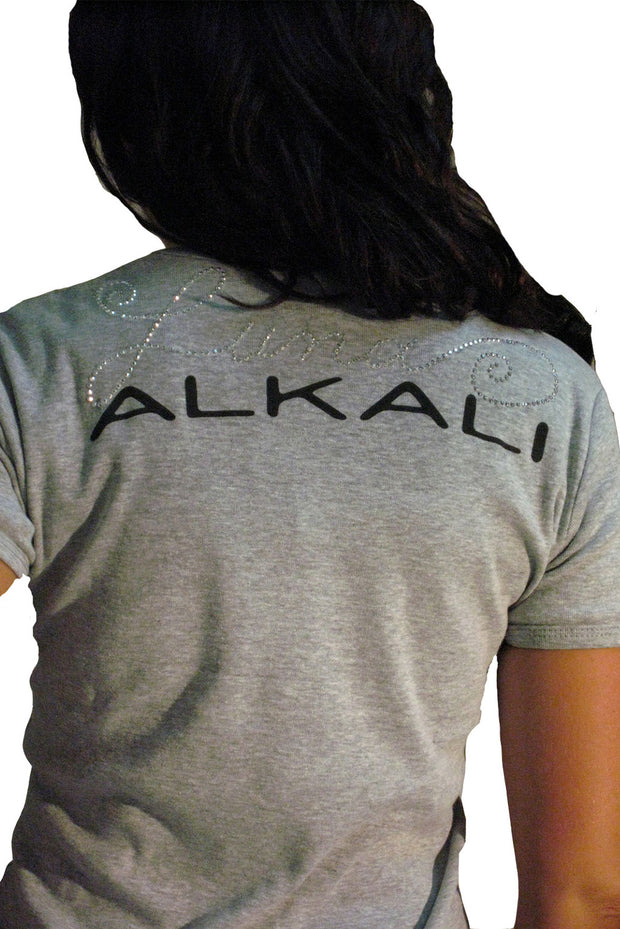 LUNA ALKALI - ANGEL T-SHIRT - GRAY