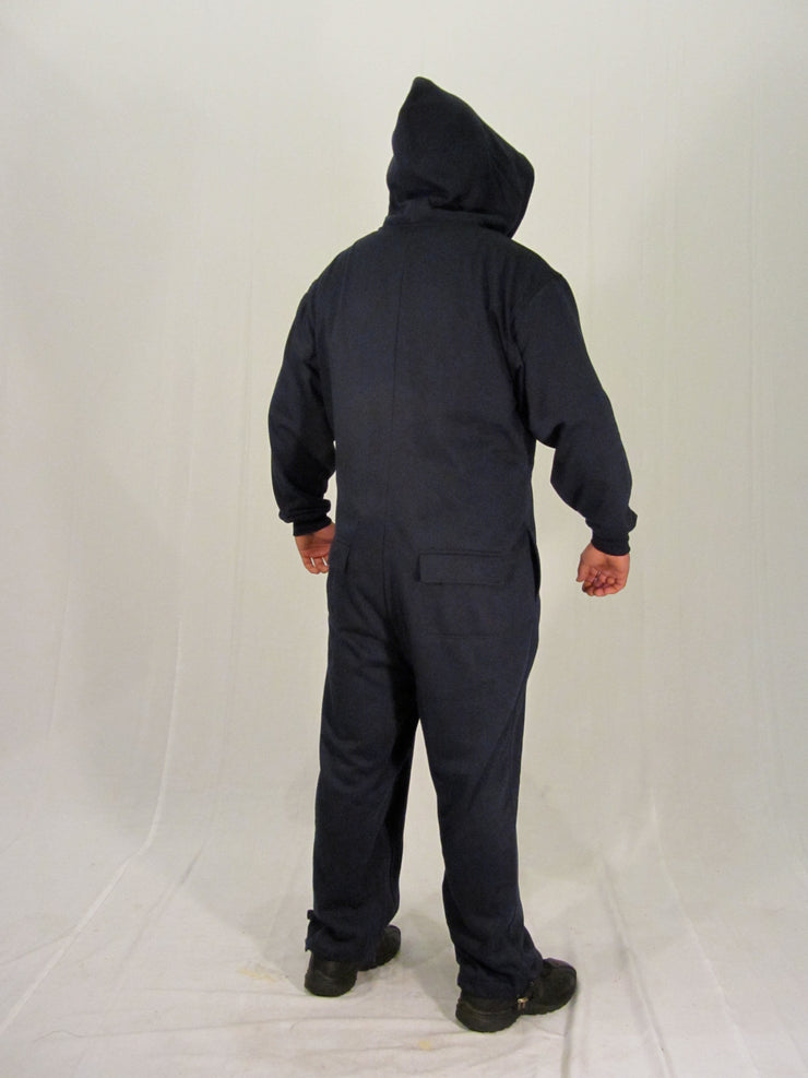 ROR Mens BEARHUG Hoodie Jumpsuit - INK BLUE