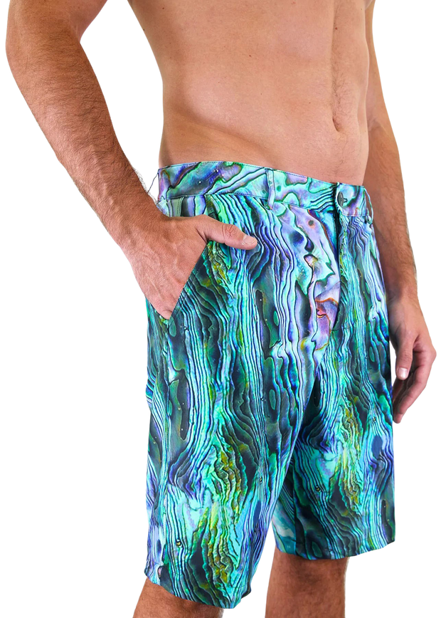 CALISTO SHORT WOVEN - MOTHER OF PEARL