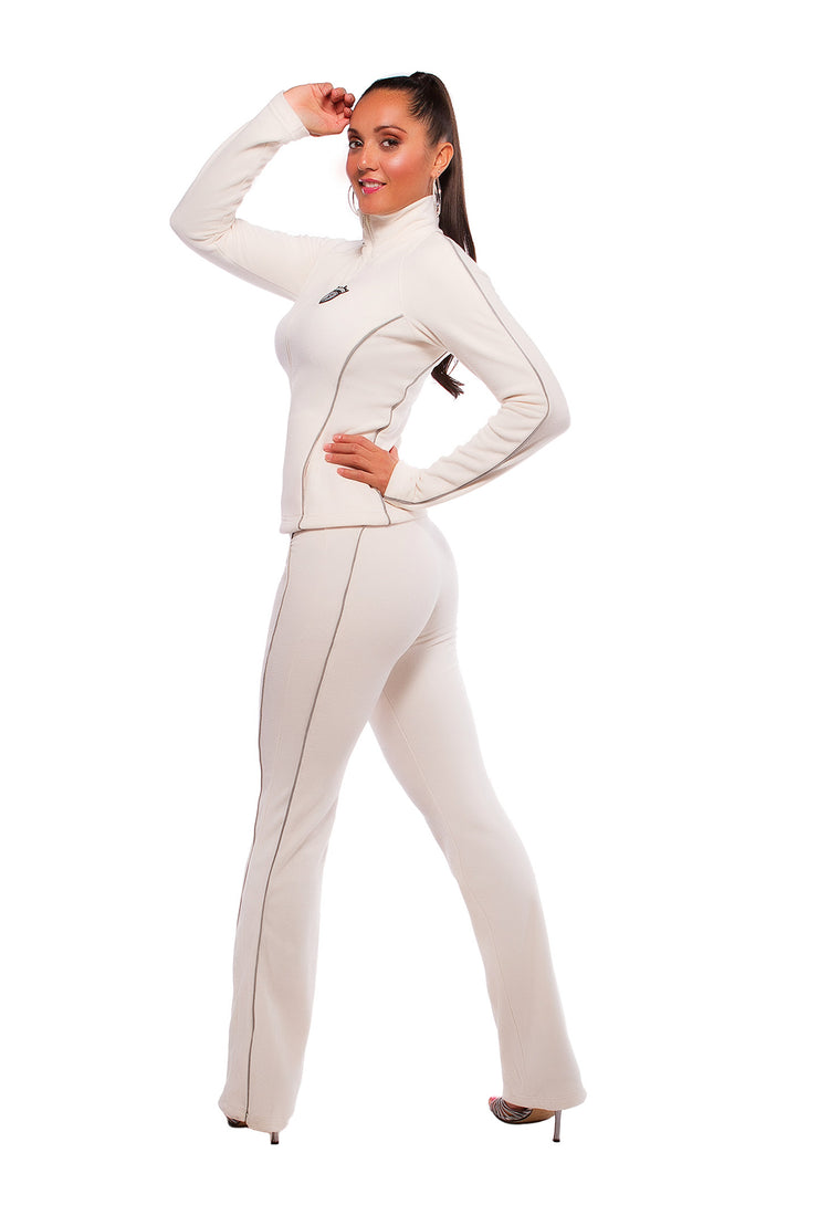 LUNA ALKALI - JETSETTER JACKET - FLEECE - IVORY