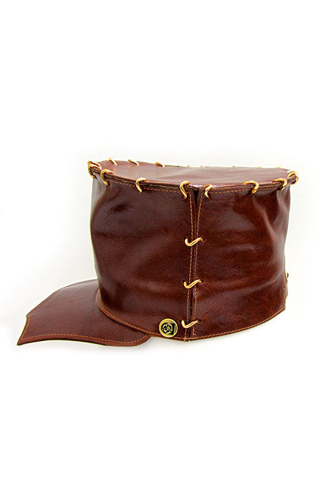 ACID-BRIXTON- 5"NATURAL BROWN- SCALLOP BRIM