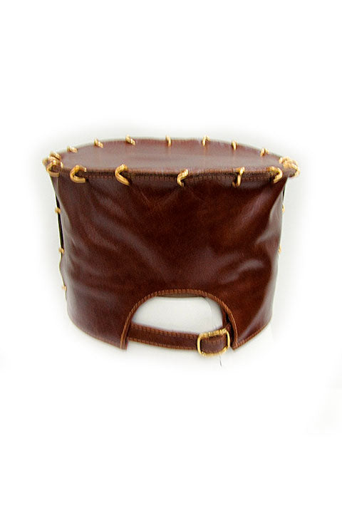 ACID-BRIXTON- 5"NATURAL BROWN- SCALLOP BRIM