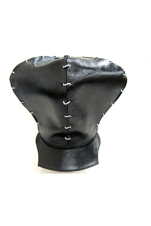 ACID- KINGSTON- 9” LEATHER HAT- BLACK - SMOOTH BRIM