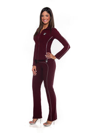 LUNA ALKALI - JETSETTER Pant - JERSEY - Eggplant