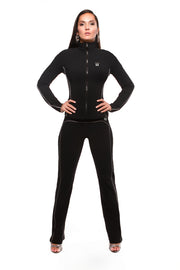 LUNA ALKALI - JETSETTER JACKET - JERSEY - BLACK