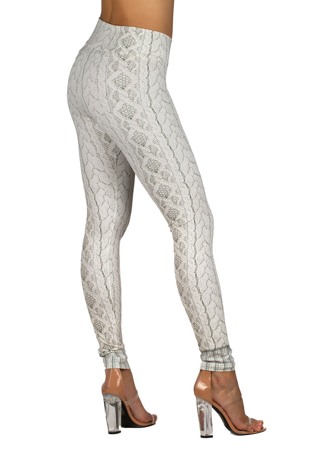 LEDA LEGGING - CABLE KNIT