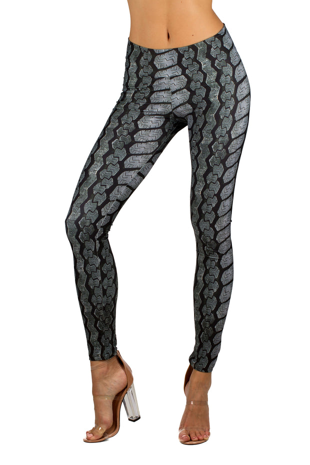 LEDA LEGGING - TIRE TREAD