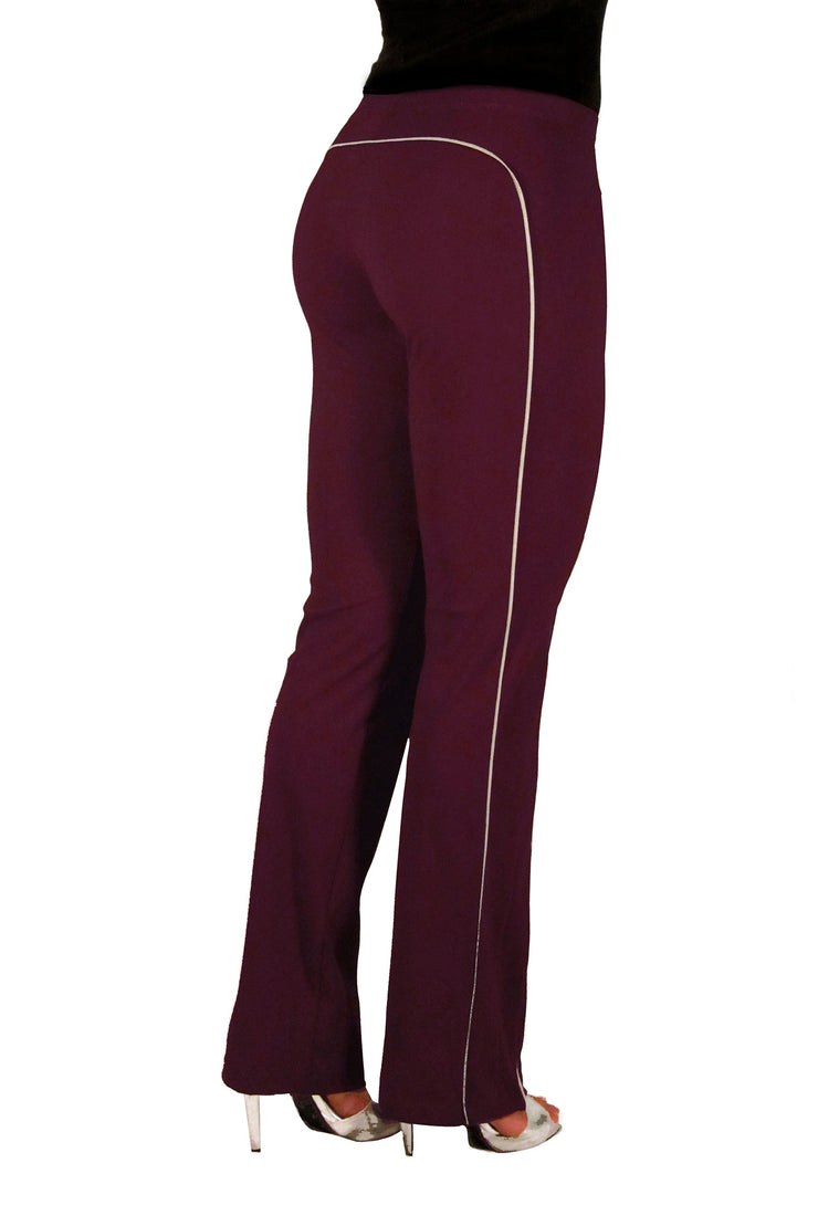 LUNA ALKALI - JETSETTER Pant - JERSEY - Eggplant