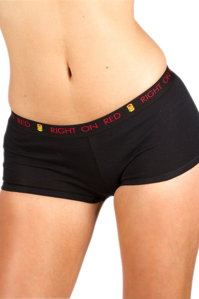 ROR  BOY SHORT -  BLACK