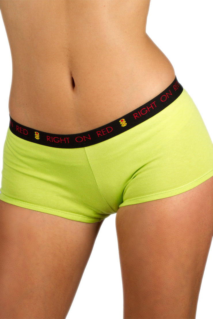 ROR BOY SHORT -  LIME