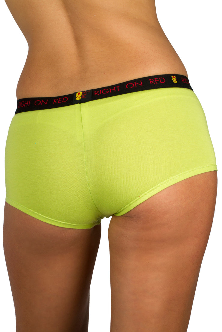 ROR BOY SHORT -  LIME