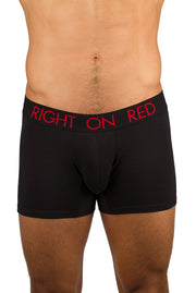 ROR - MEN'S LOGO BOXER - COTTON - BLACK