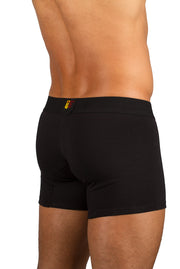 ROR - MEN'S LOGO BOXER - COTTON - BLACK