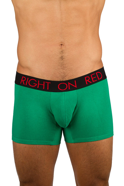 ROR - MEN'S LOGO BOXER - COTTON - GREEN
