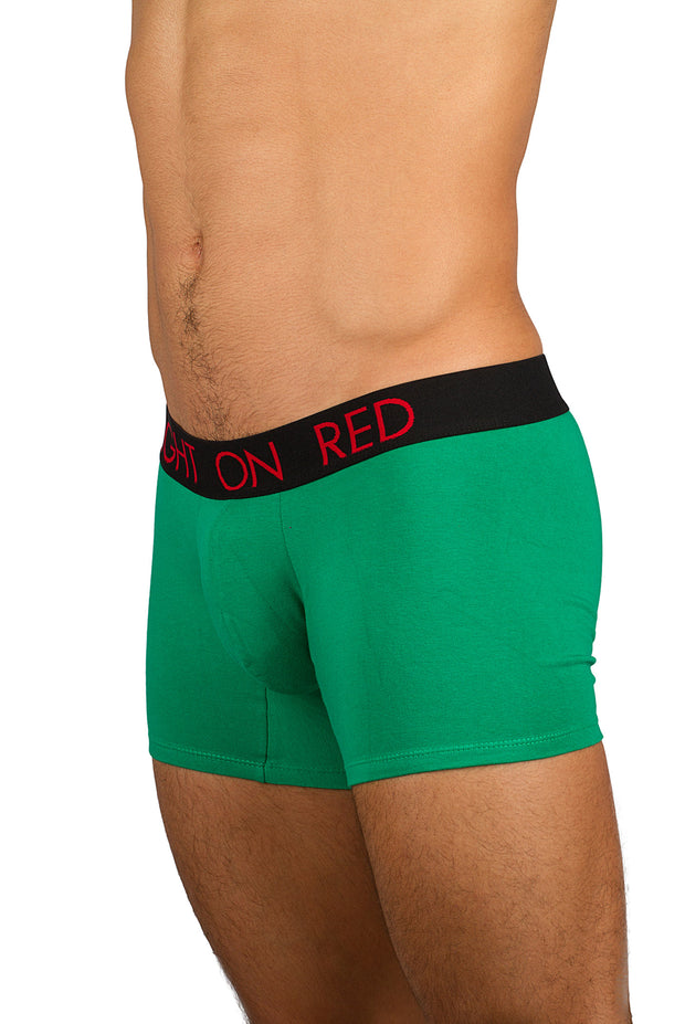 ROR - MEN'S LOGO BOXER - COTTON - GREEN