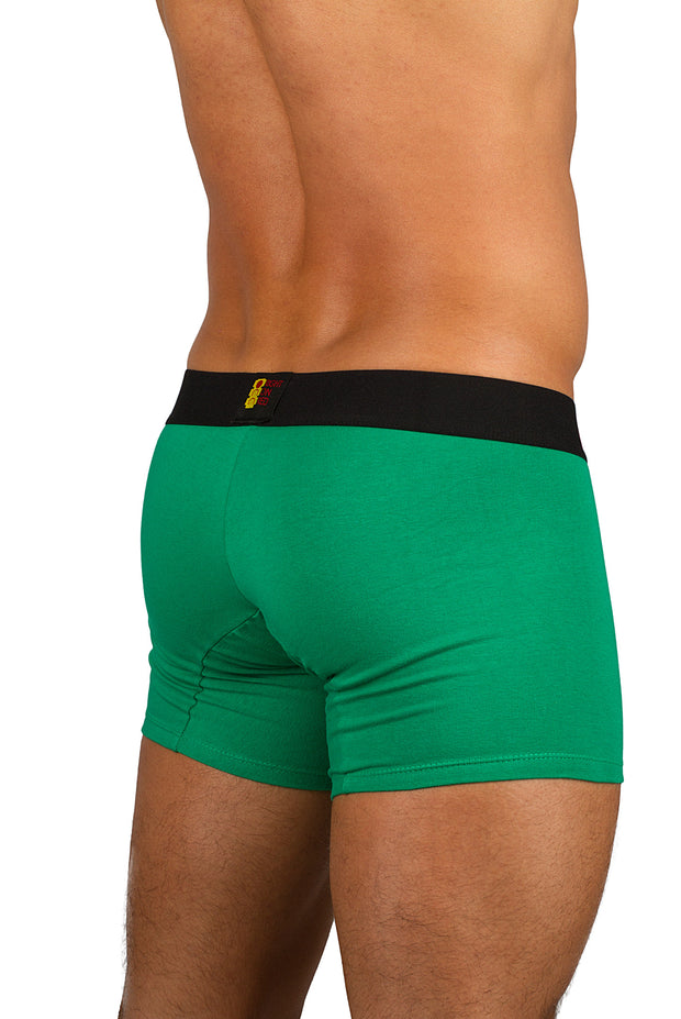 ROR - MEN'S LOGO BOXER - COTTON - GREEN