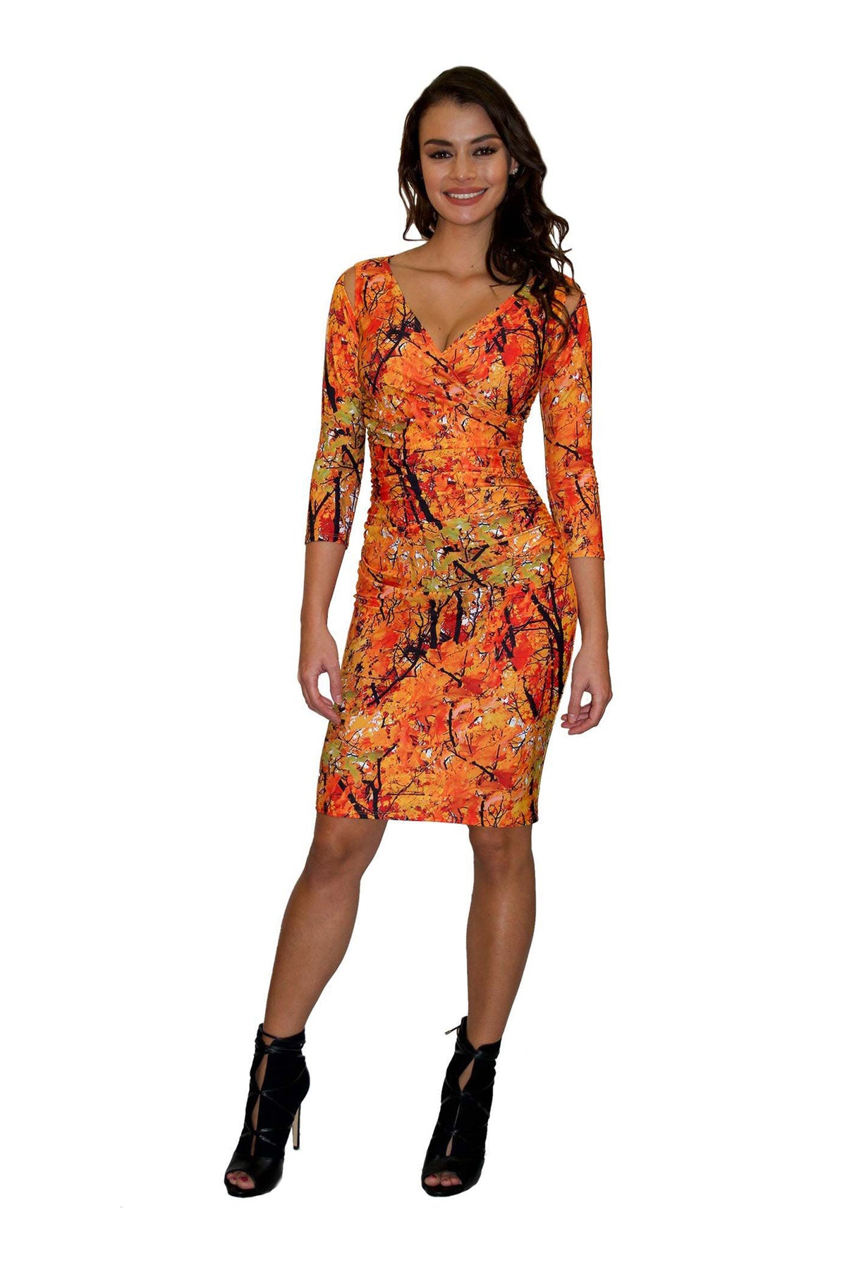 VENUS DRESS - FOLIAGE ACID NYC VENUS DRESS - FOLIAGE ACID NYC