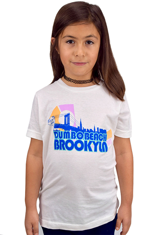 ROR - D.U.M.B.O. BROOKLYN BRIDGE - YOUTH T-SHIRT -WHITE