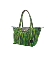 DESIGNER TOTE BAG WITH BAMBOO PRINT BY LUNA ALKALI