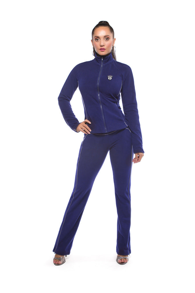 LUNA ALKALI - JETSETTER JACKET - FLEECE - NAVY